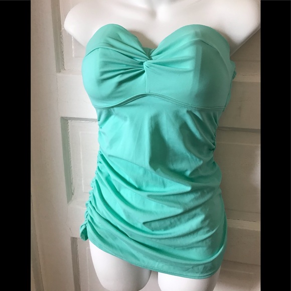 Victoria's Secret Other - Victoria’s Secret strapless sea green tankini